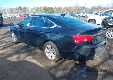 2017 Chevrolet Impala 1Lt from USA, damaged, VIN 2G1105S34H9186693